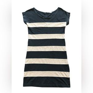 J.Crew Rowboat Striped Knit Sheath Dress - Navy & Cream - Size XS
